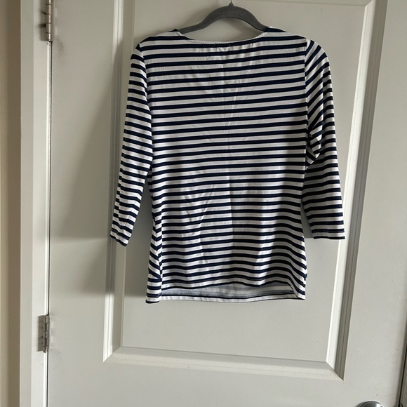 COPY - J. McLaughlin Layered Striped Top - Picture 8 of 9
